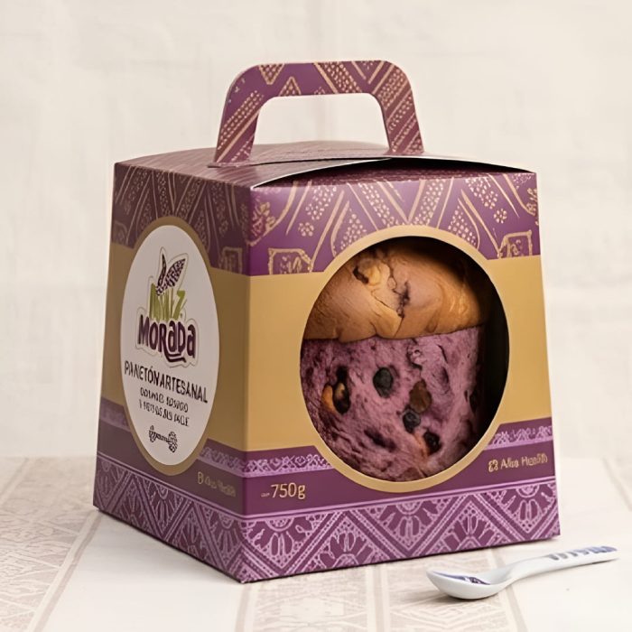 Paneton de maiz morado
