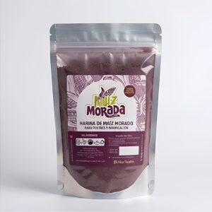Harina de maíz morado